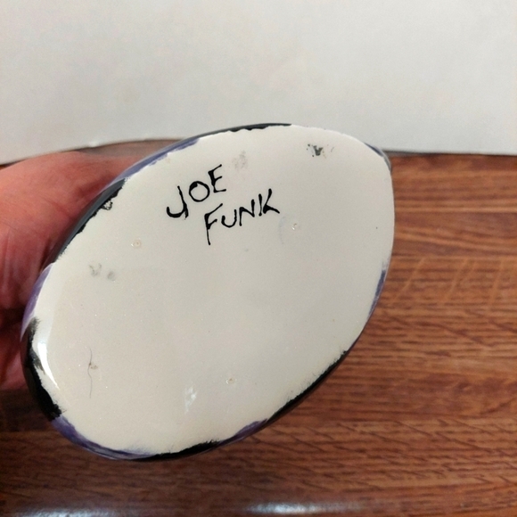 Vintage Joe Funk Funky Art Deco Handmade Ceramic Mug or Succulent Planter - Picture 6 of 8